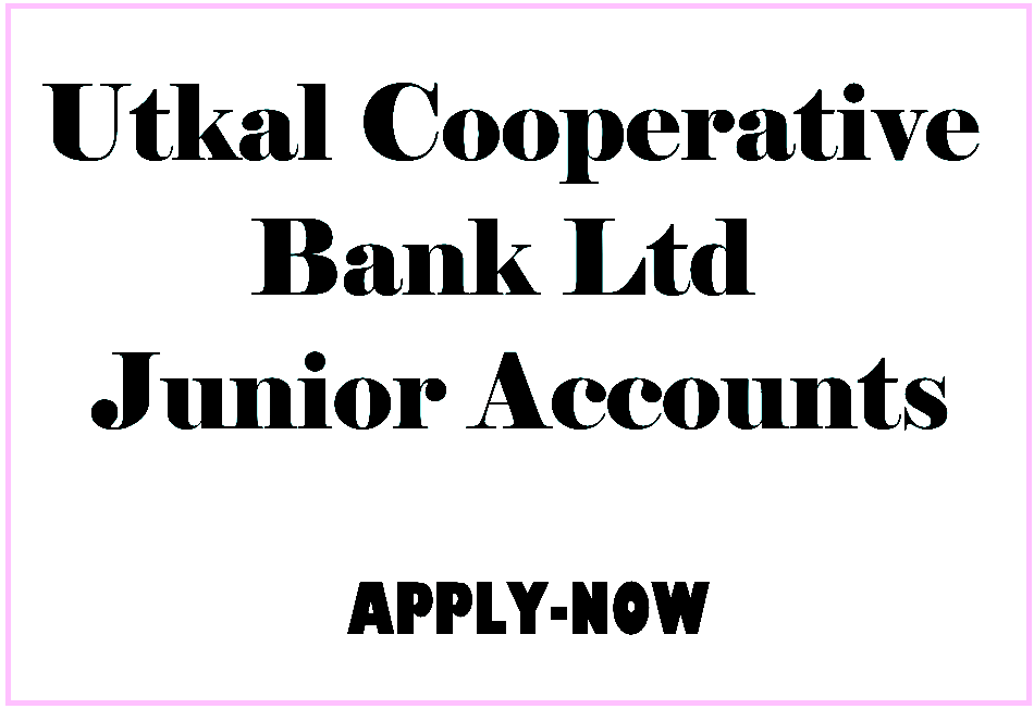 Utkal Cooperative Bank Notification